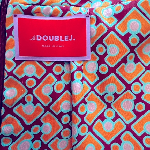 La DoubleJ Mini Dress, Reversible with 1970 inspired Size M - Picture 7 of 7